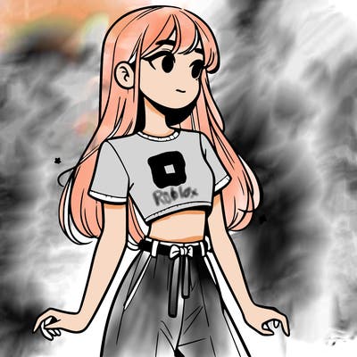 girl in a cute crop top