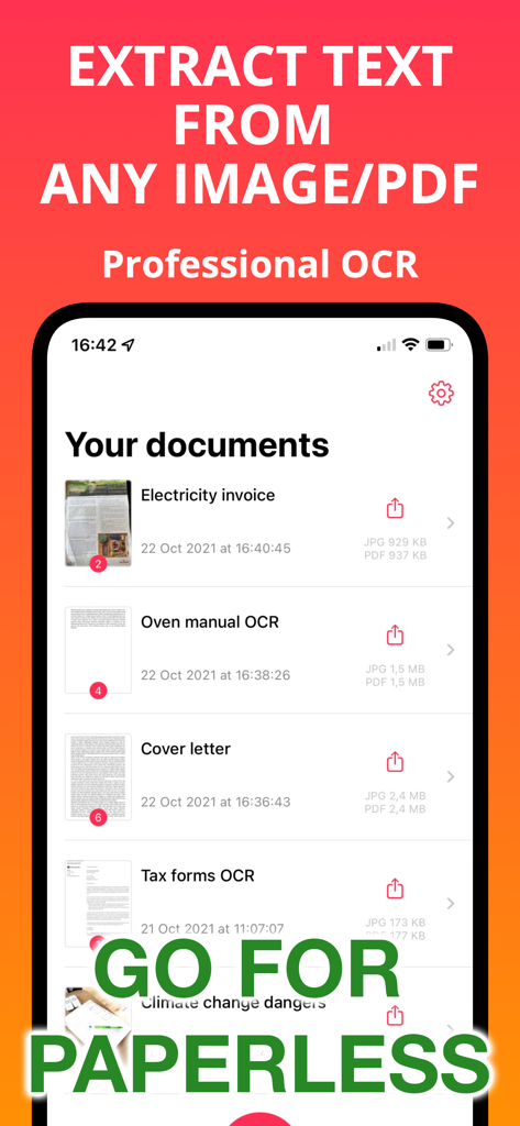 Image to text° - Utilities App | MWM