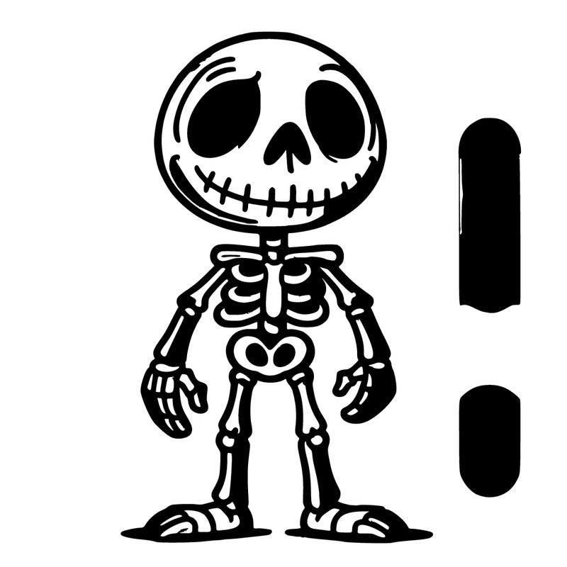 jack skellington from nightmare before christmas