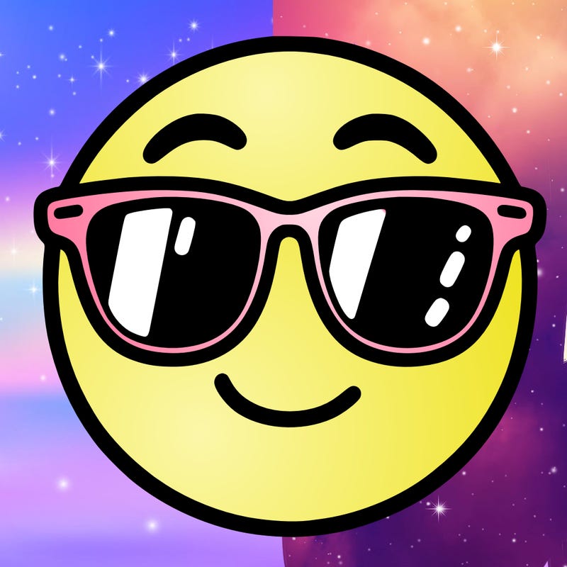 emoji with sunglasses