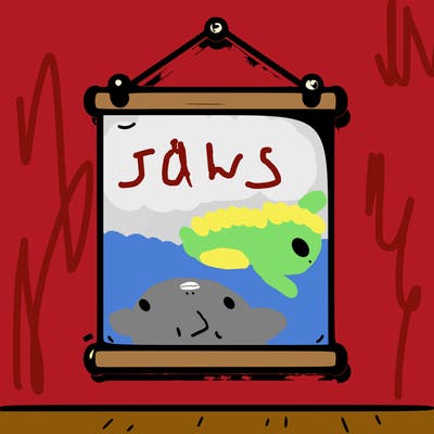 blank poster on a wall