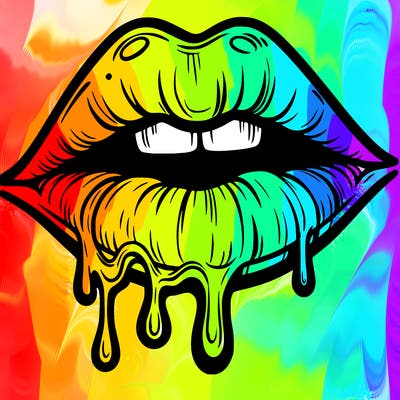lips that look realistic and drip