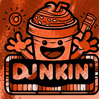 dunkin sign