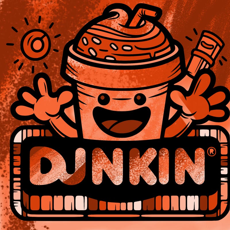 dunkin sign