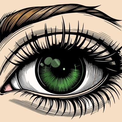 realistic eye