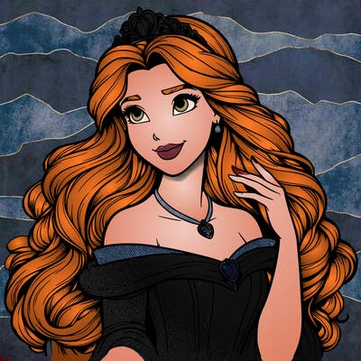 realistic disney princess