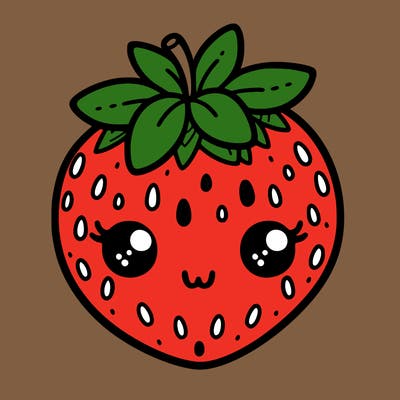cute strawberry