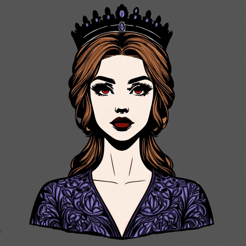 realistic beautiful queen