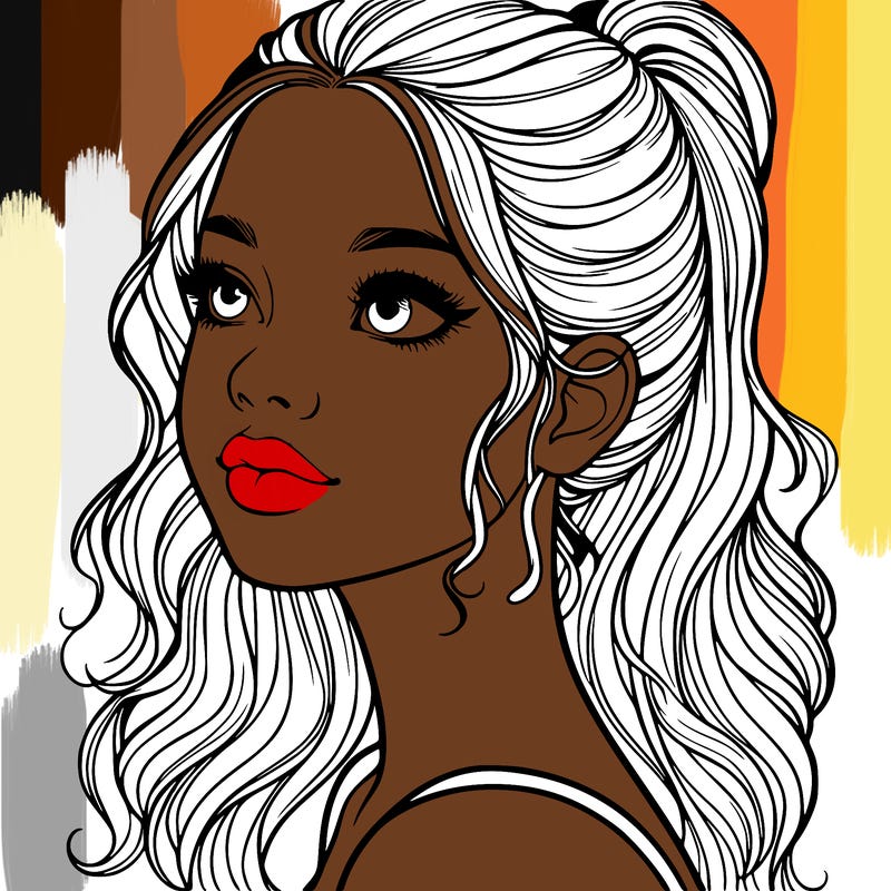 beautiful realistic girl