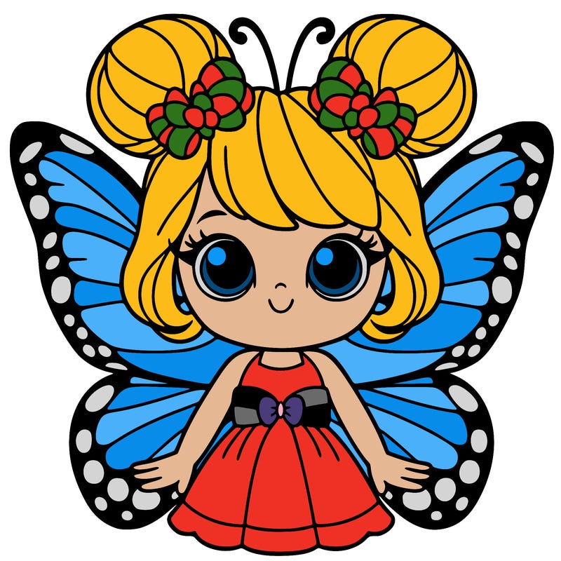 butterfly girl