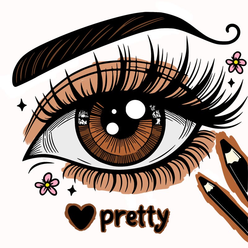 pretty eye