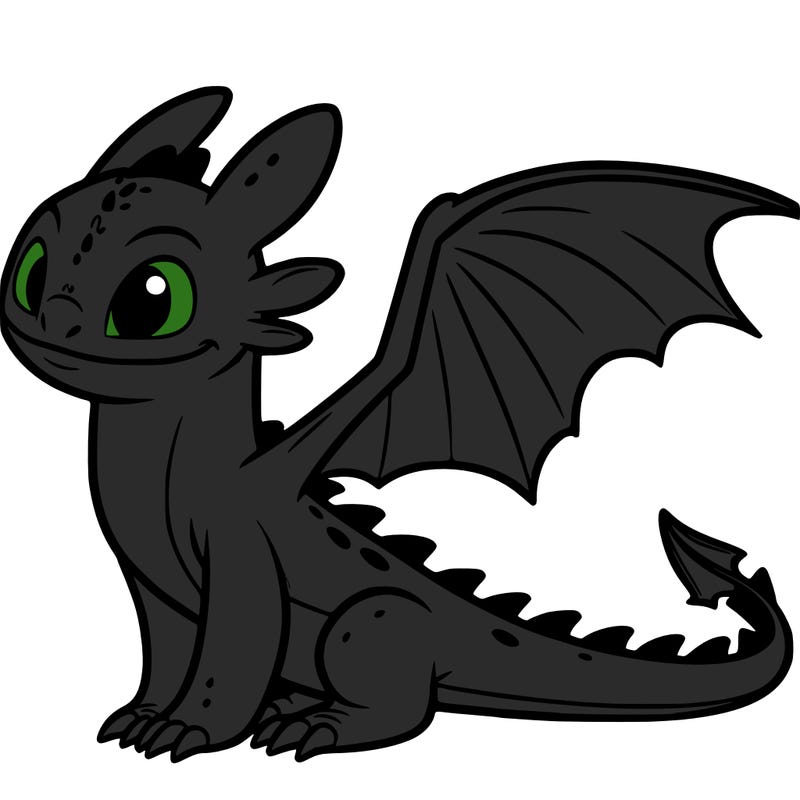 toothless dragon