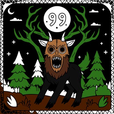 99 nights in the forest dear scary