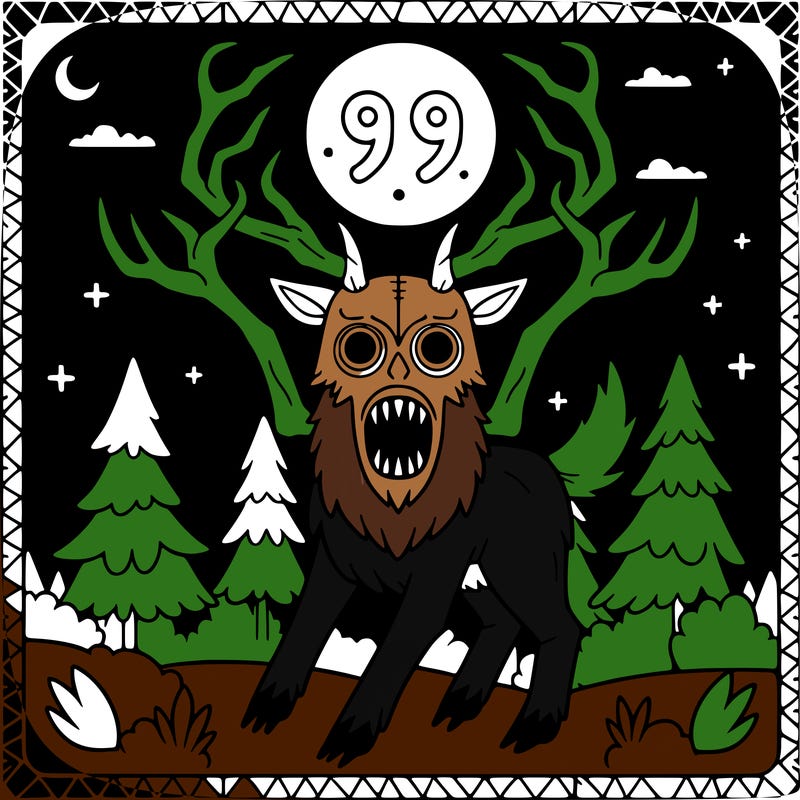 99 nights in the forest dear scary