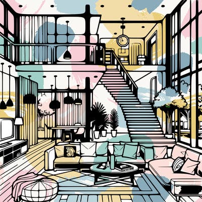 modern house interior