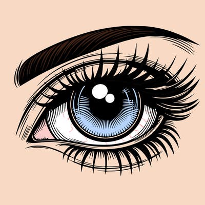 realistic eye