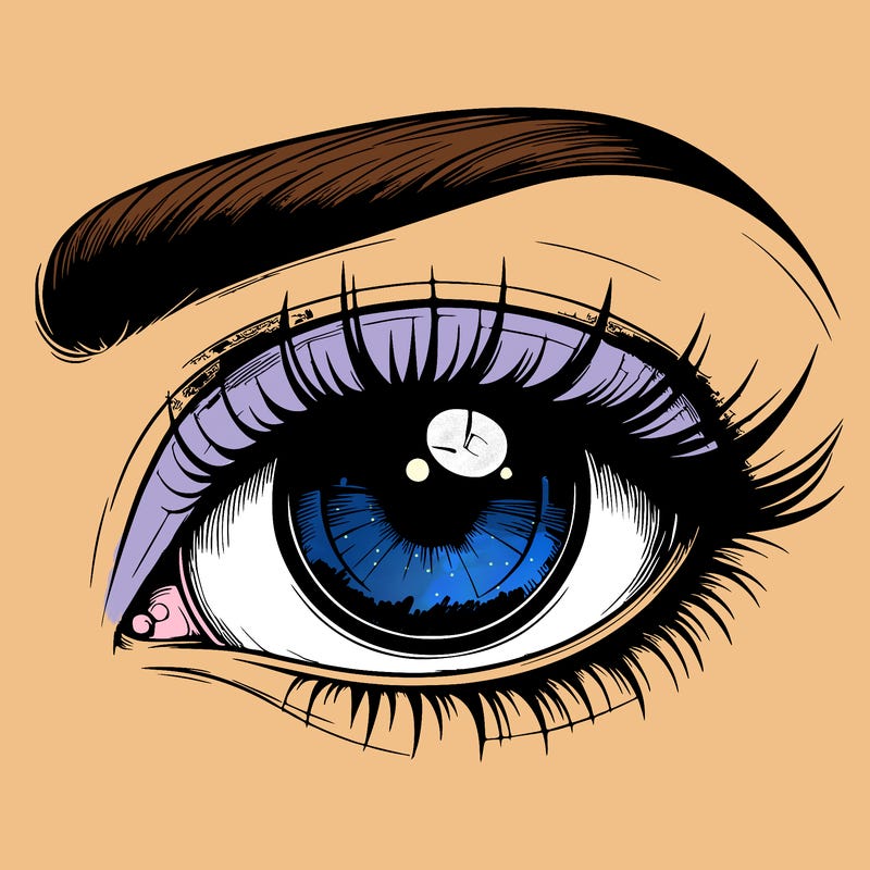realistic eye