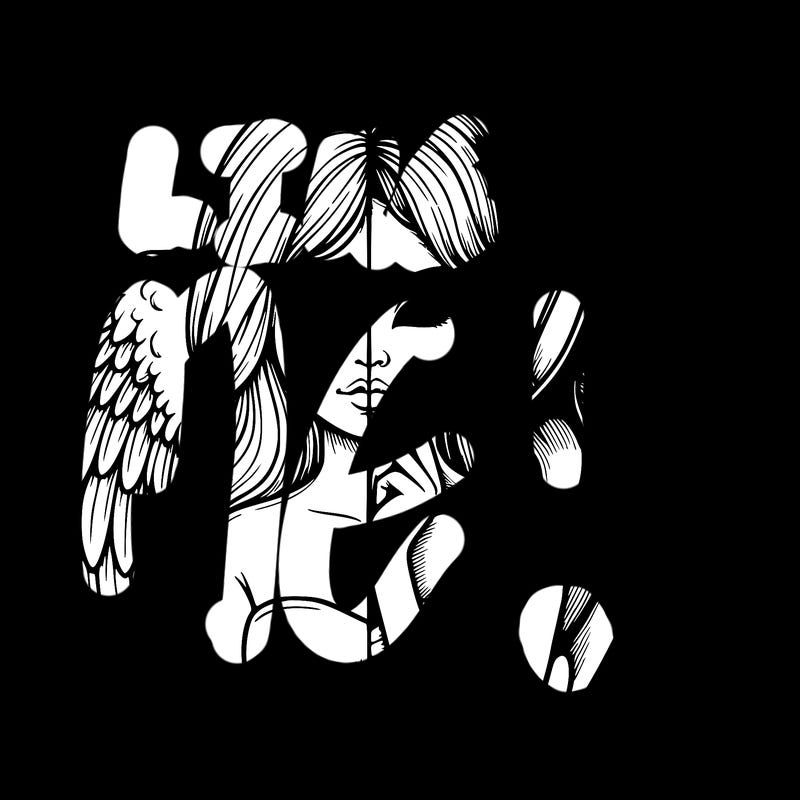 realistic angel half demon