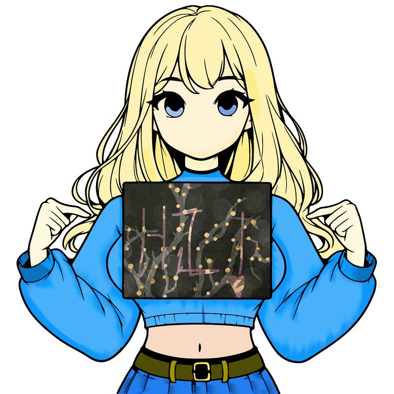 girl holding a blank sign in a long sleeve crop top