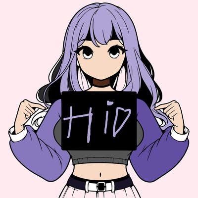 girl holding a blank sign in a long sleeve crop top