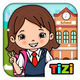 My Tizi School Cafe World Game