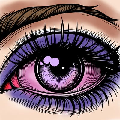 realistic eye