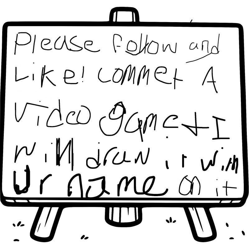 blank page with no characters or features