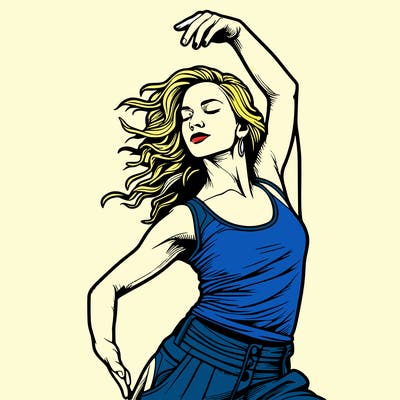 realistic dancer