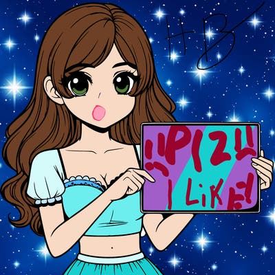 realistic pretty girl holding blank sign