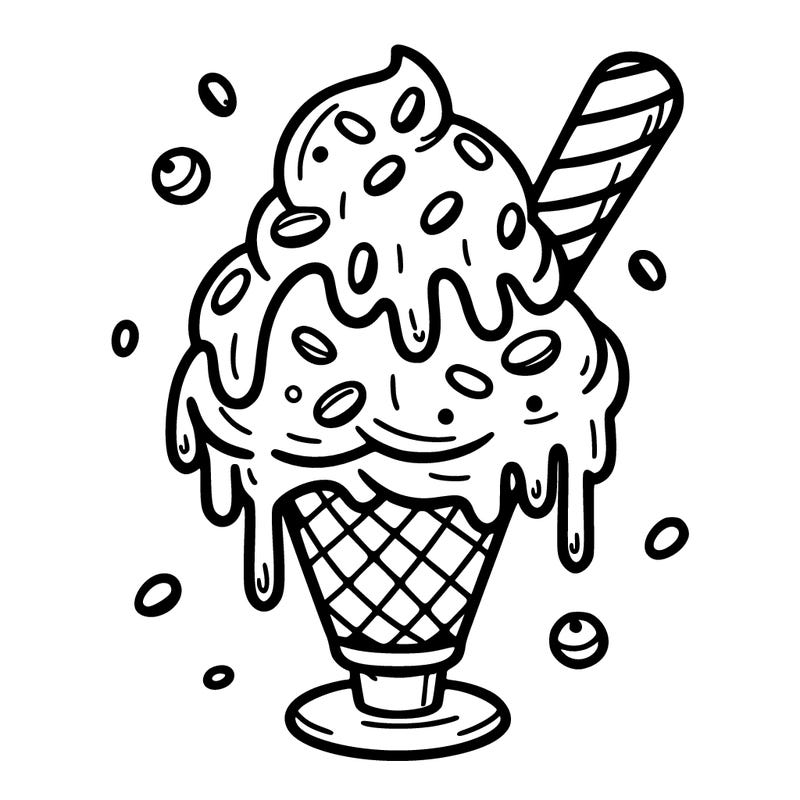 a delicious ice cream