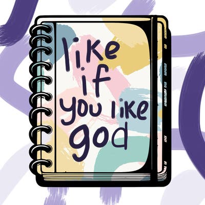 blank, realistic notebook