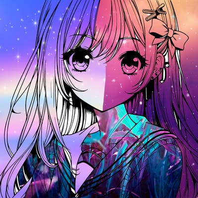 realistic manga girl