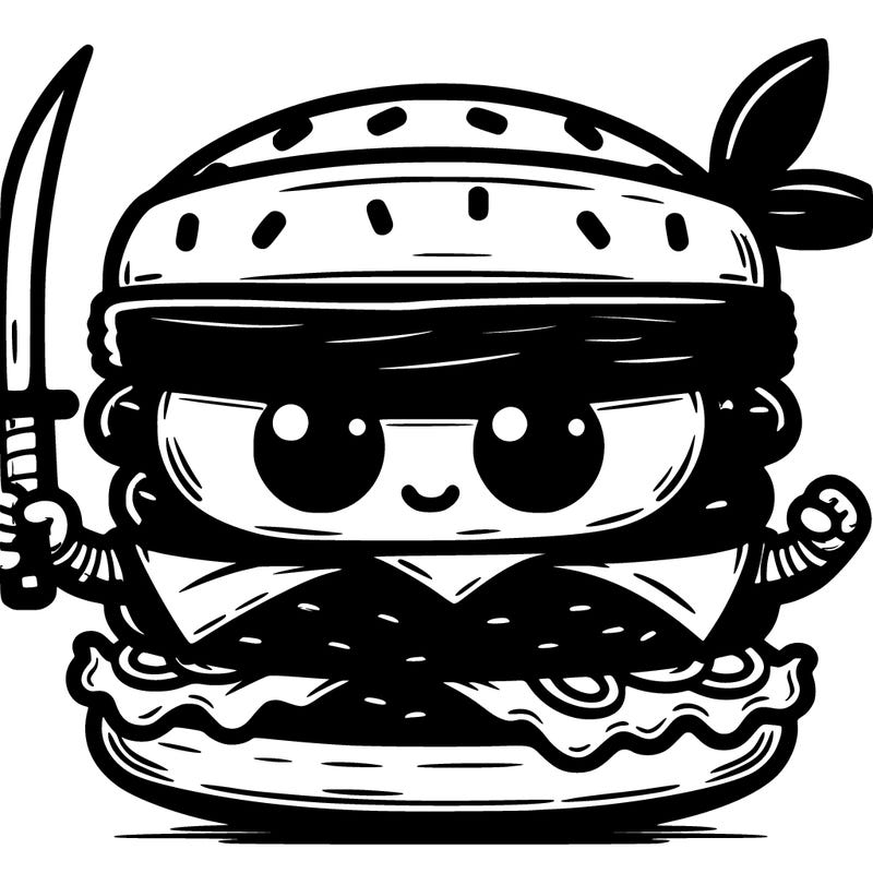 bbq ninja burger