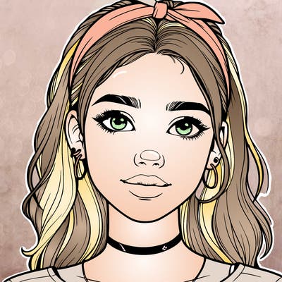 realistic teenage girl