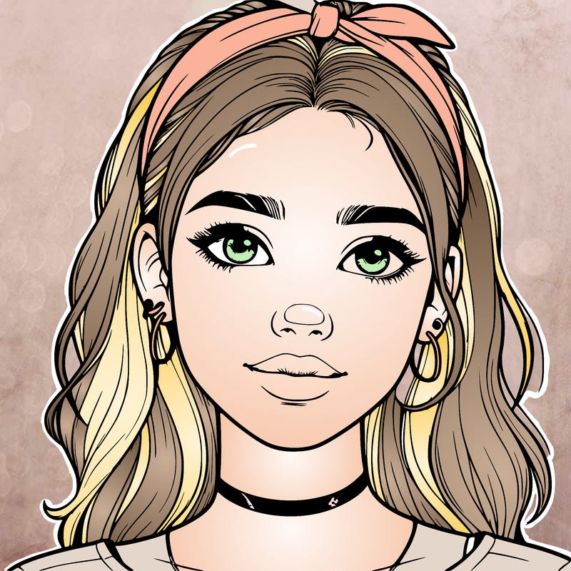 realistic teenage girl