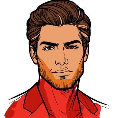 handsome man