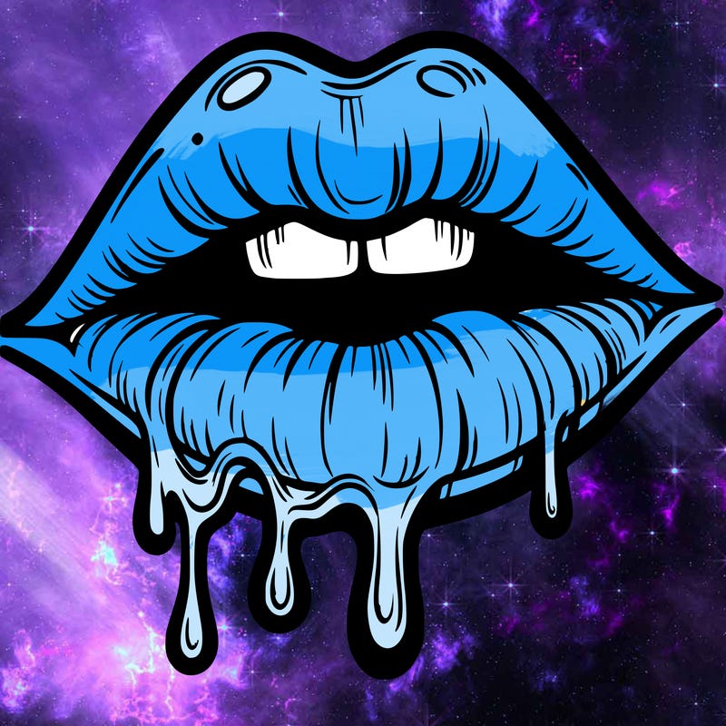 lips that look realistic and drip