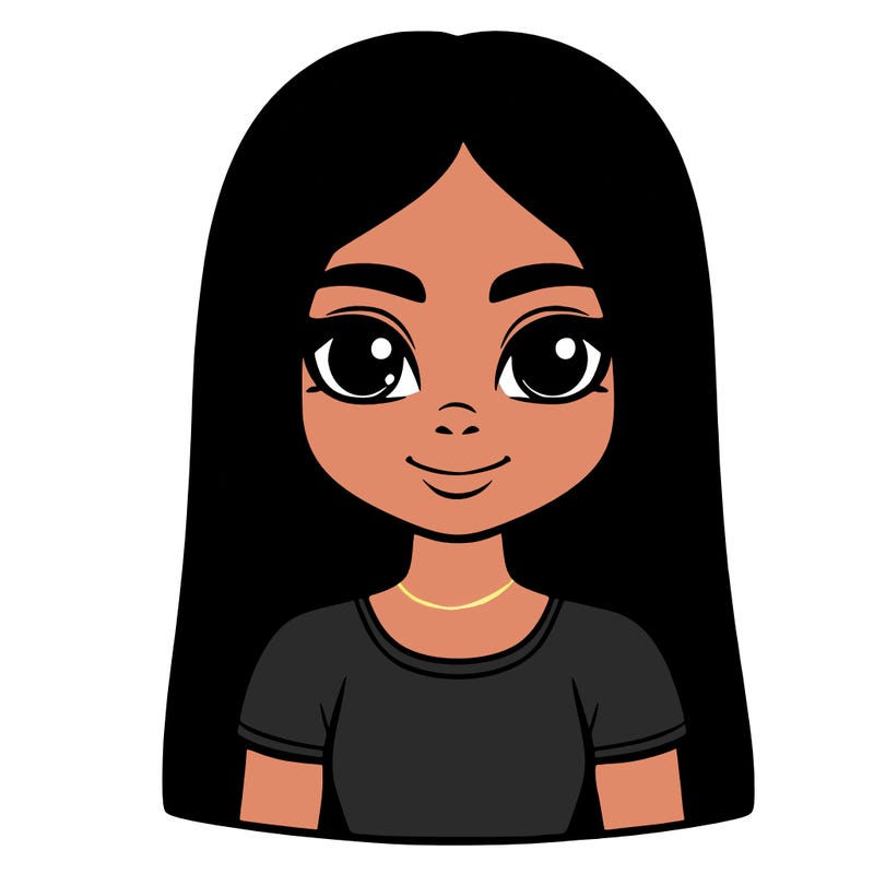 latina girl with straight hair