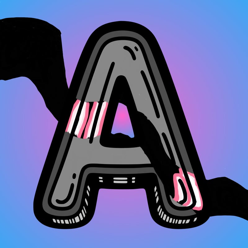 the letter a