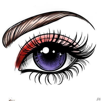 a beautiful eye