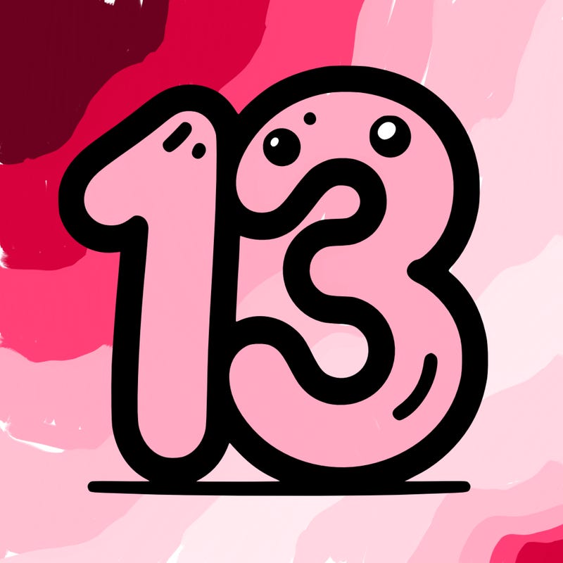 13