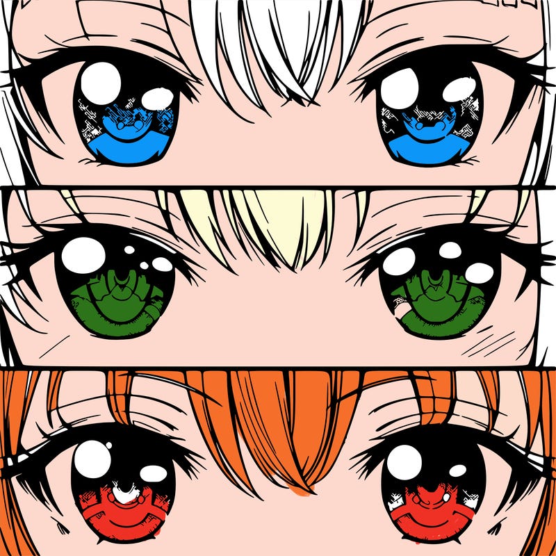 anime eyes