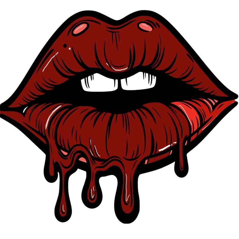 lips that look realistic and drip