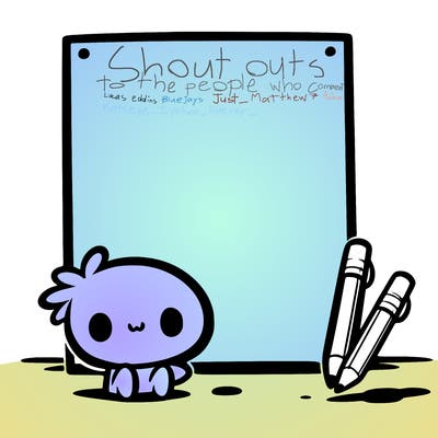 a blank