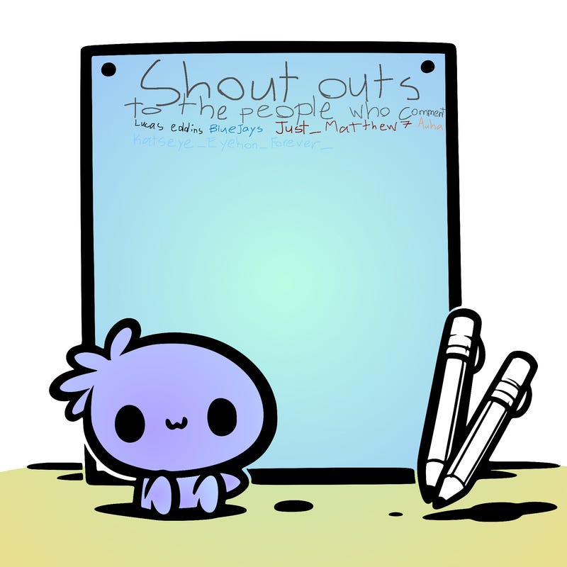 a blank