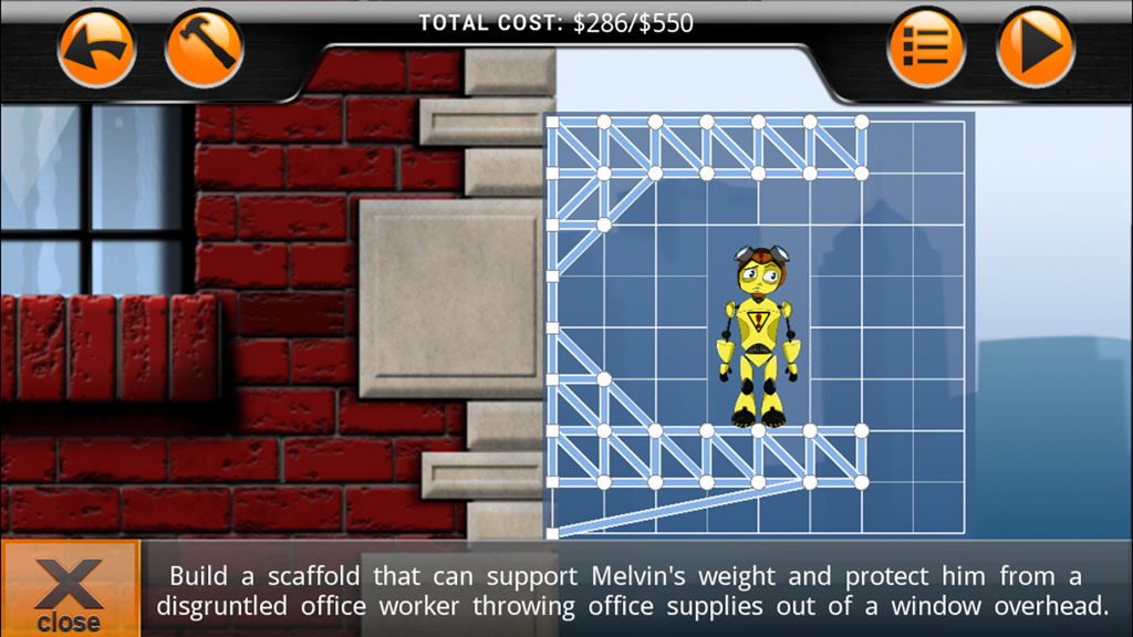 Dummy Defense - Designing a protective scaffold for Melvin in the Dummy Defense blueprint editor