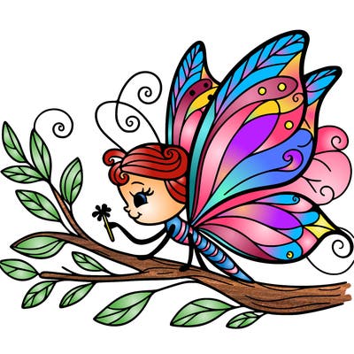 fairy tale butterfly