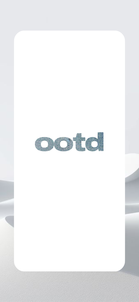 OOTD - Fashion - OOTD fashion app logo in a blue denim texture