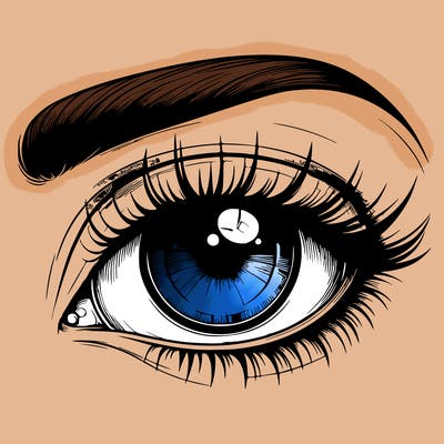 realistic eye