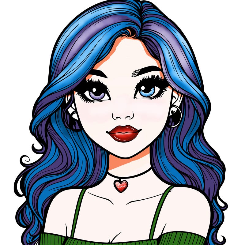 realistic pretty girl
